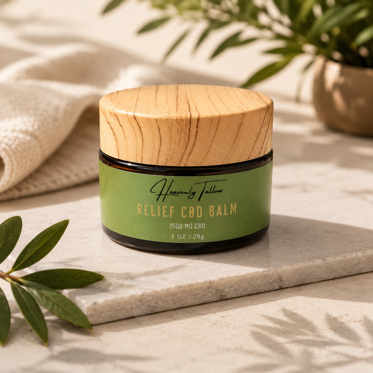 Relief CBD Tallow Balm