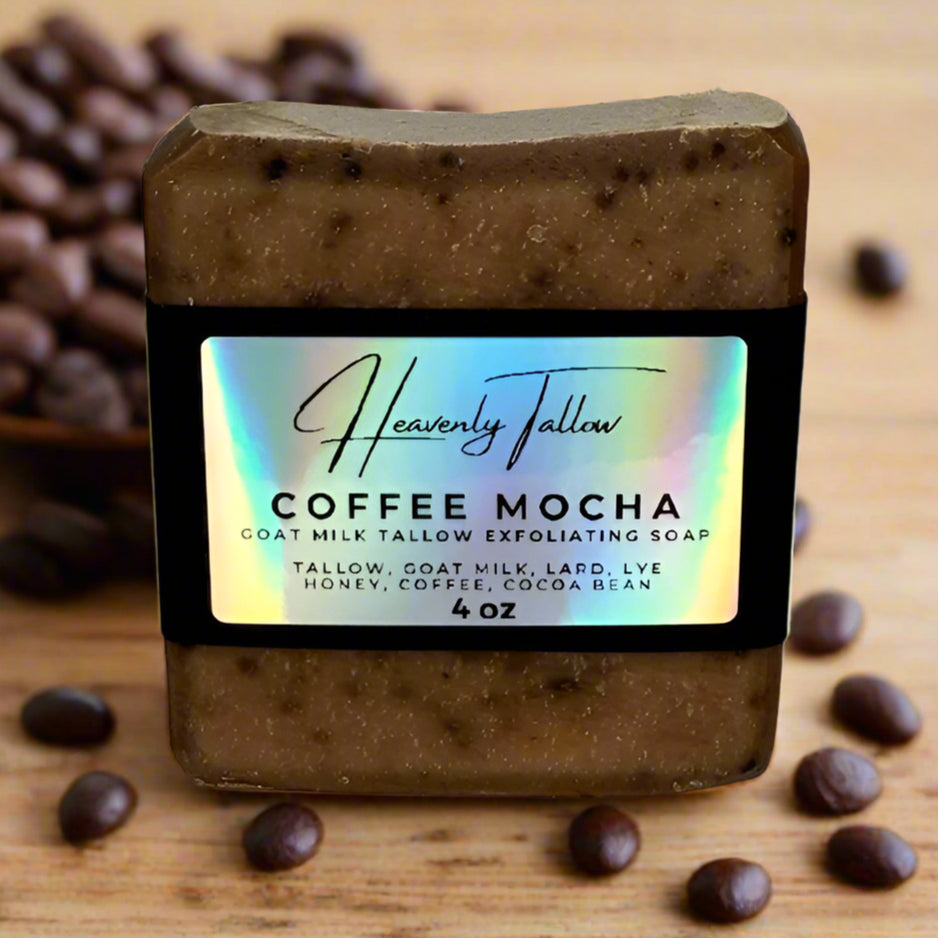 Coffee Mocha Goat Milk Tallow Soap