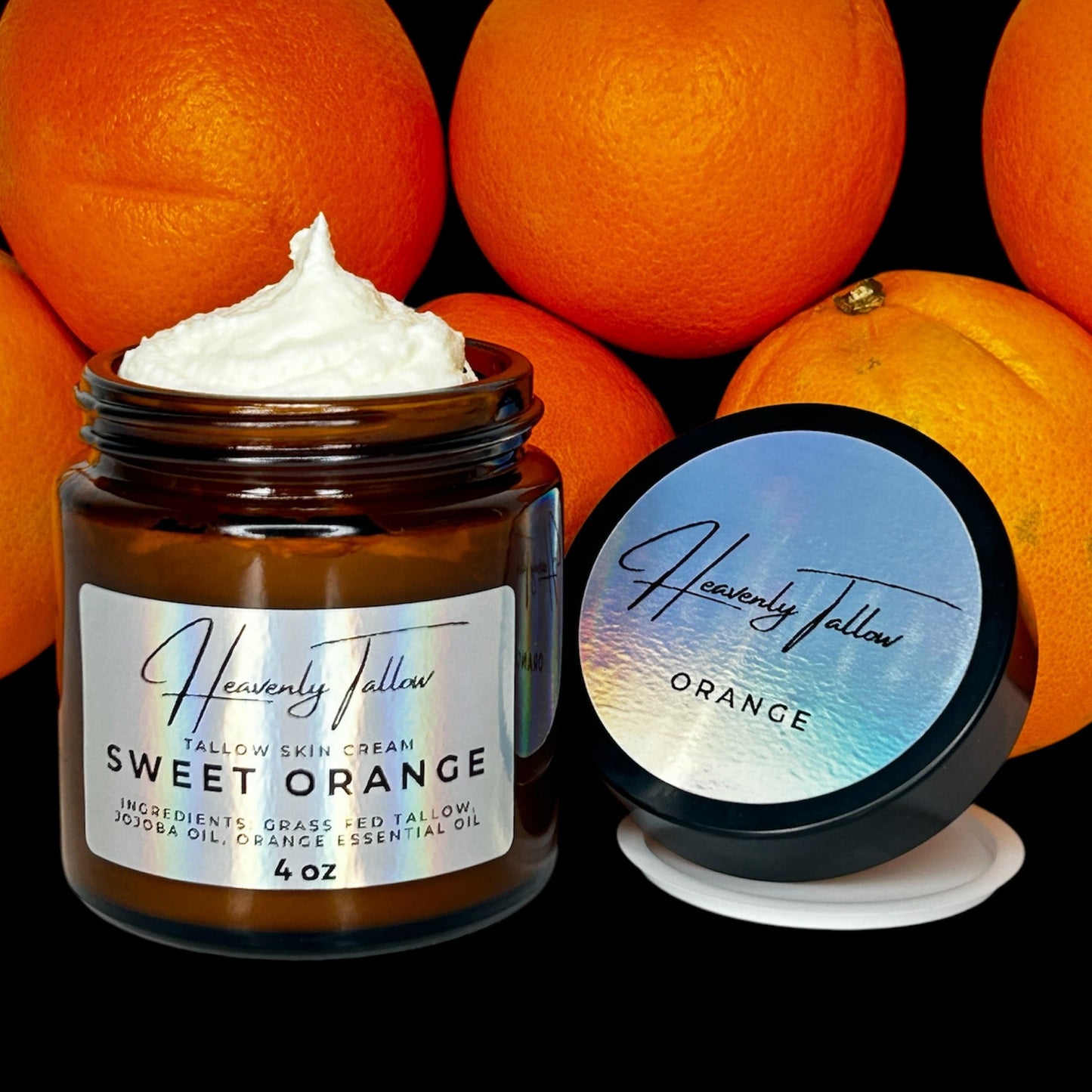 Sweet Orange Whipped Tallow Face & Body Cream
