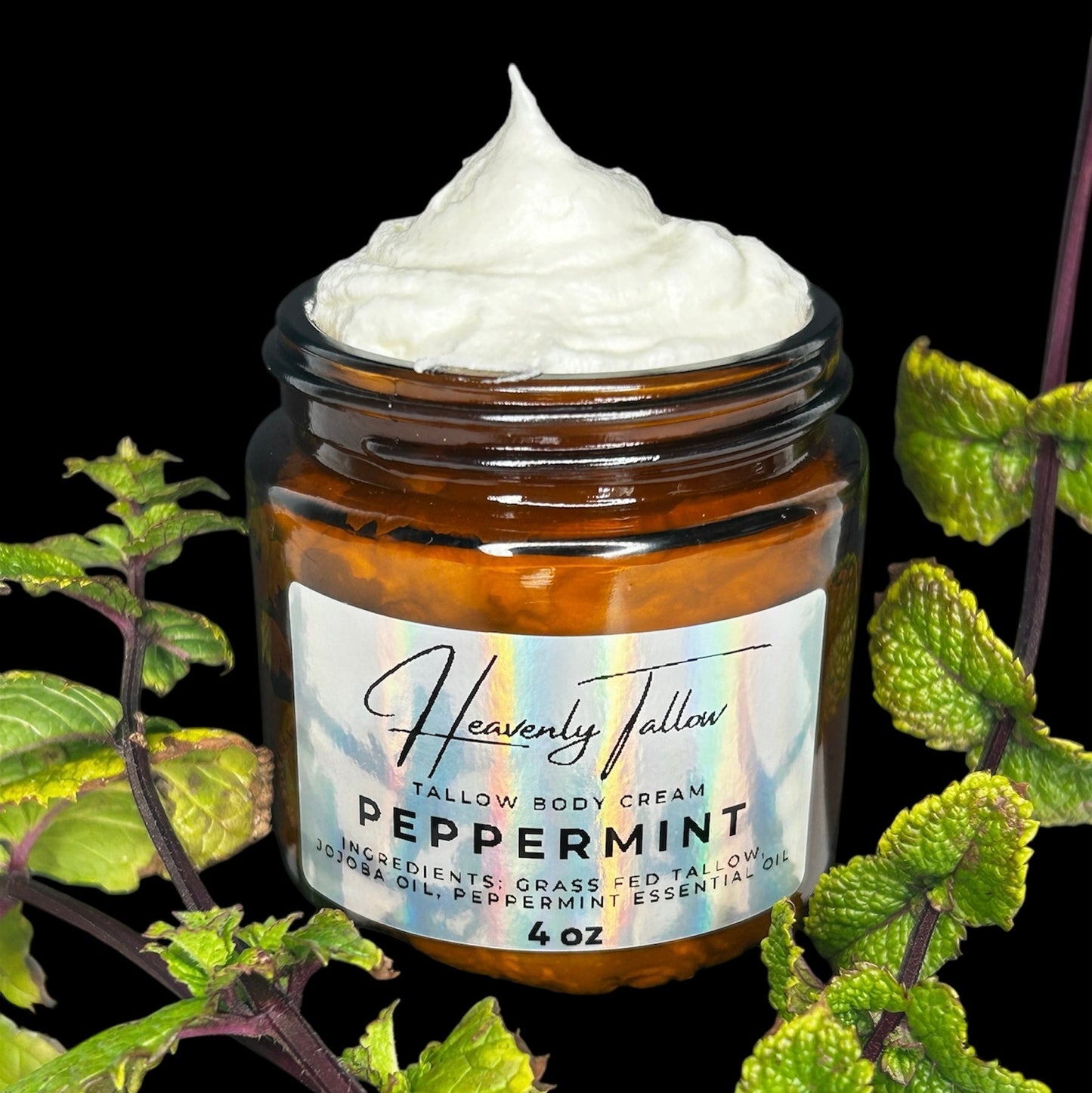 Peppermint Whipped Tallow Face & Body Cream