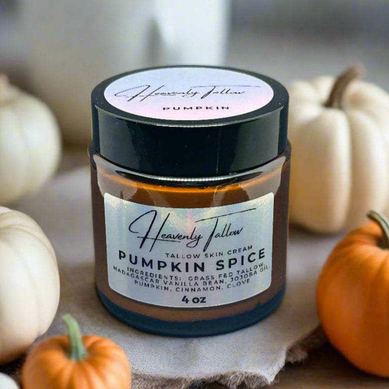 Pumpkin Spice Infused Whipped Tallow Face & Body Cream