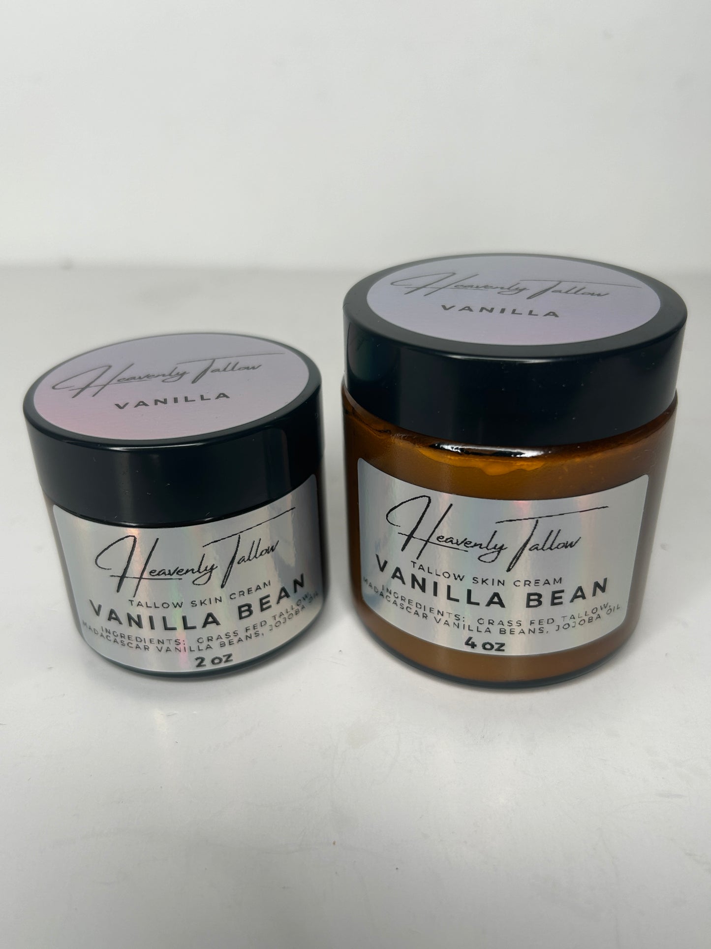 Vanilla Bean Infused Whipped Tallow Face & Body Cream