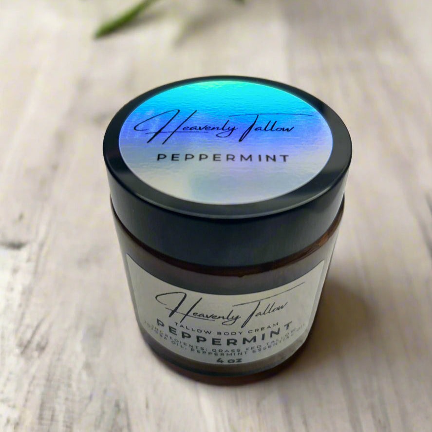 Peppermint Whipped Tallow Face & Body Cream