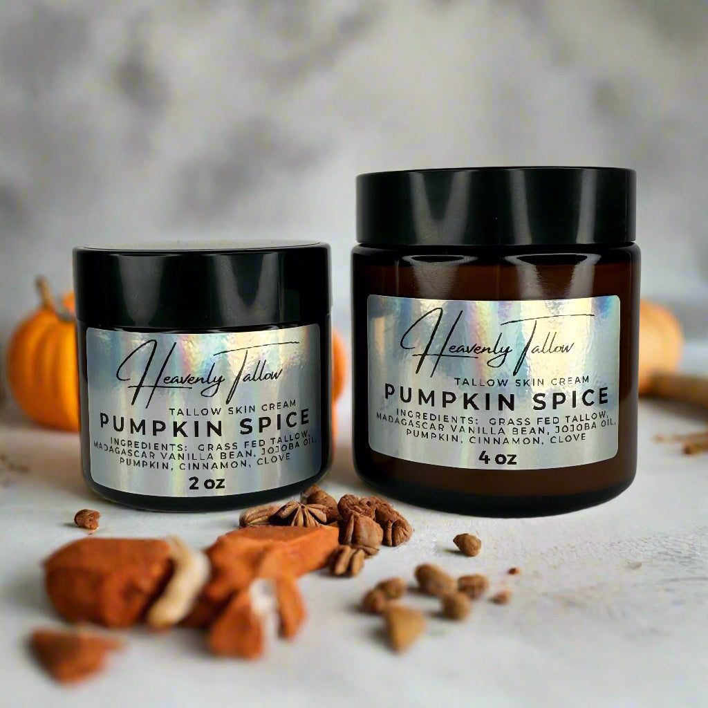 Pumpkin Spice Infused Whipped Tallow Face & Body Cream
