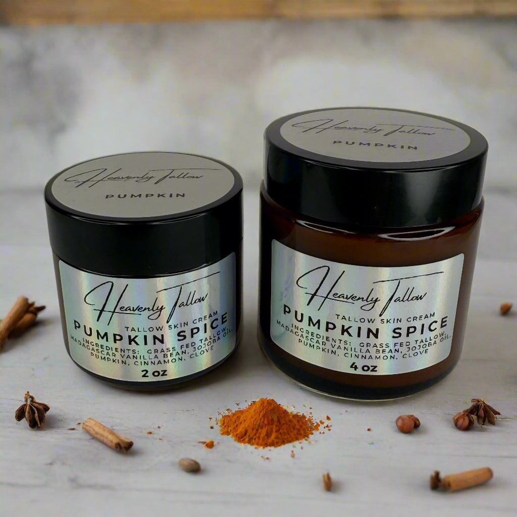Pumpkin Spice Infused Whipped Tallow Face & Body Cream