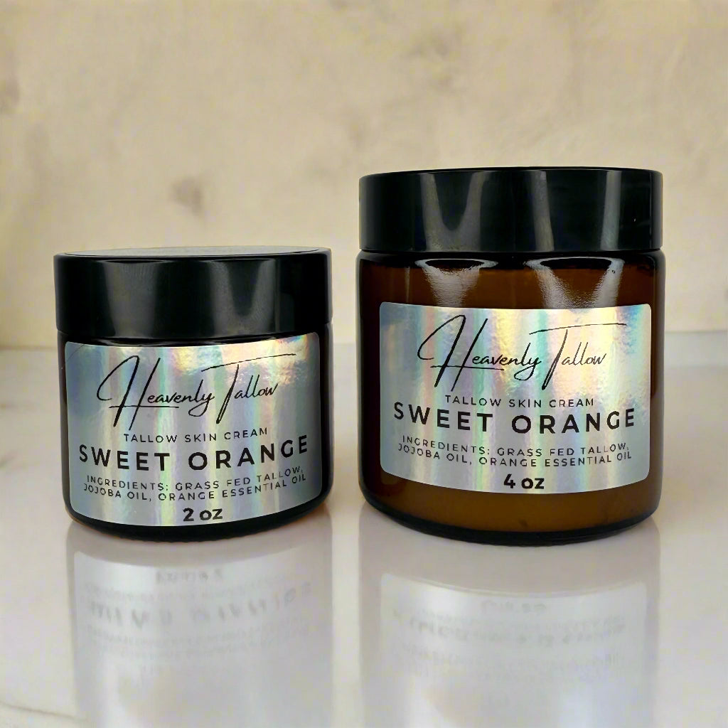 Sweet Orange Whipped Tallow Face & Body Cream