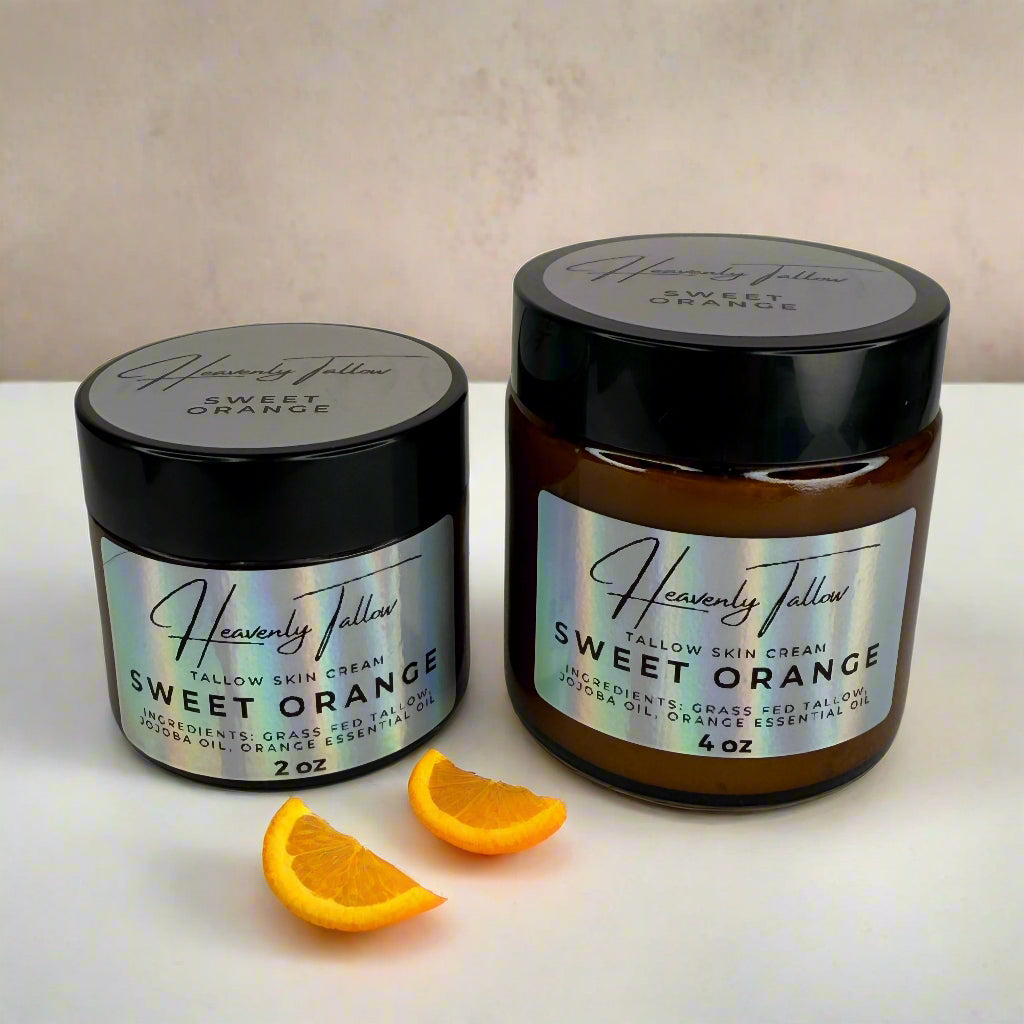 Sweet Orange Whipped Tallow Face & Body Cream