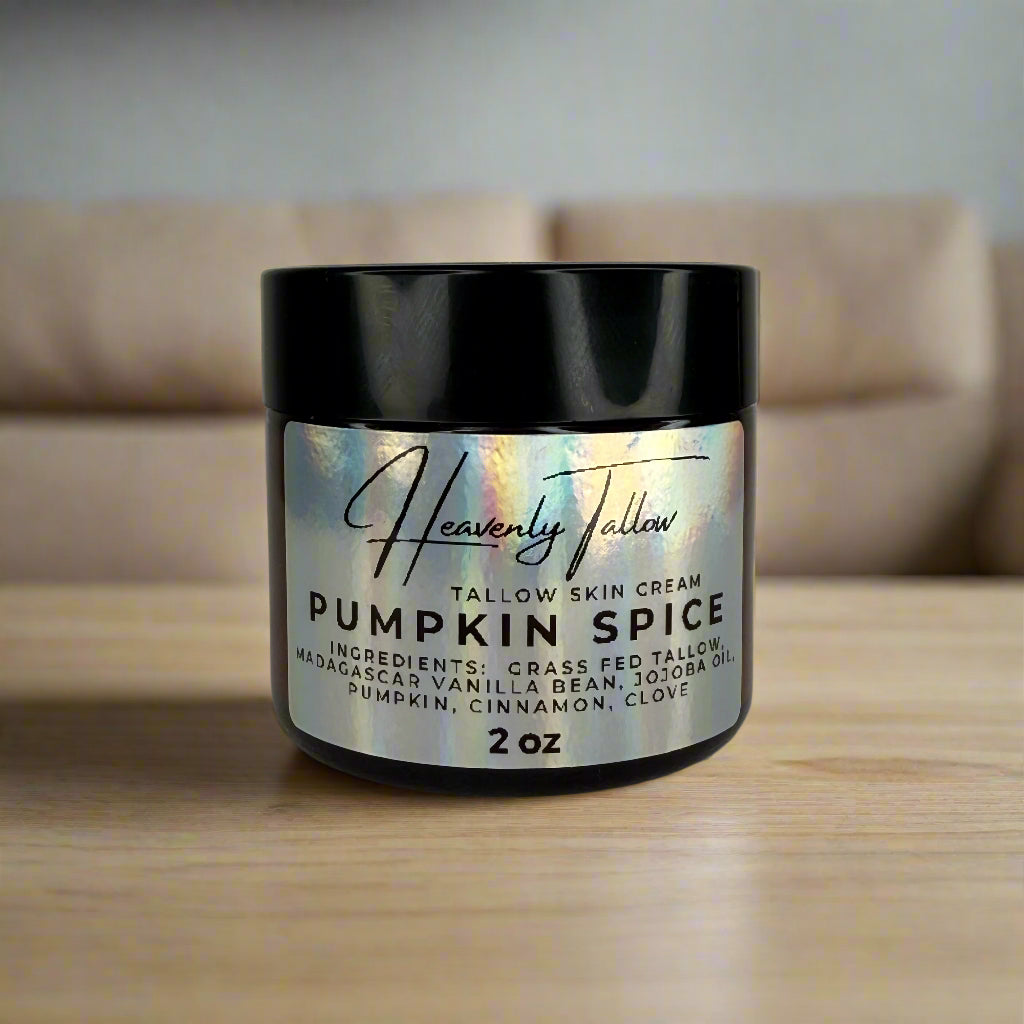 Pumpkin Spice Infused Whipped Tallow Face & Body Cream