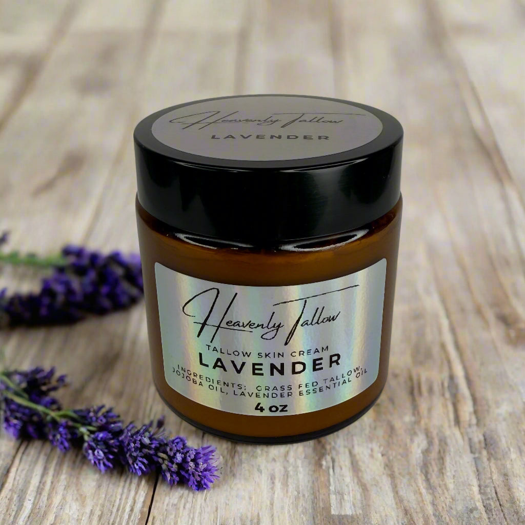 Lavender Whipped Tallow Face & Body Cream