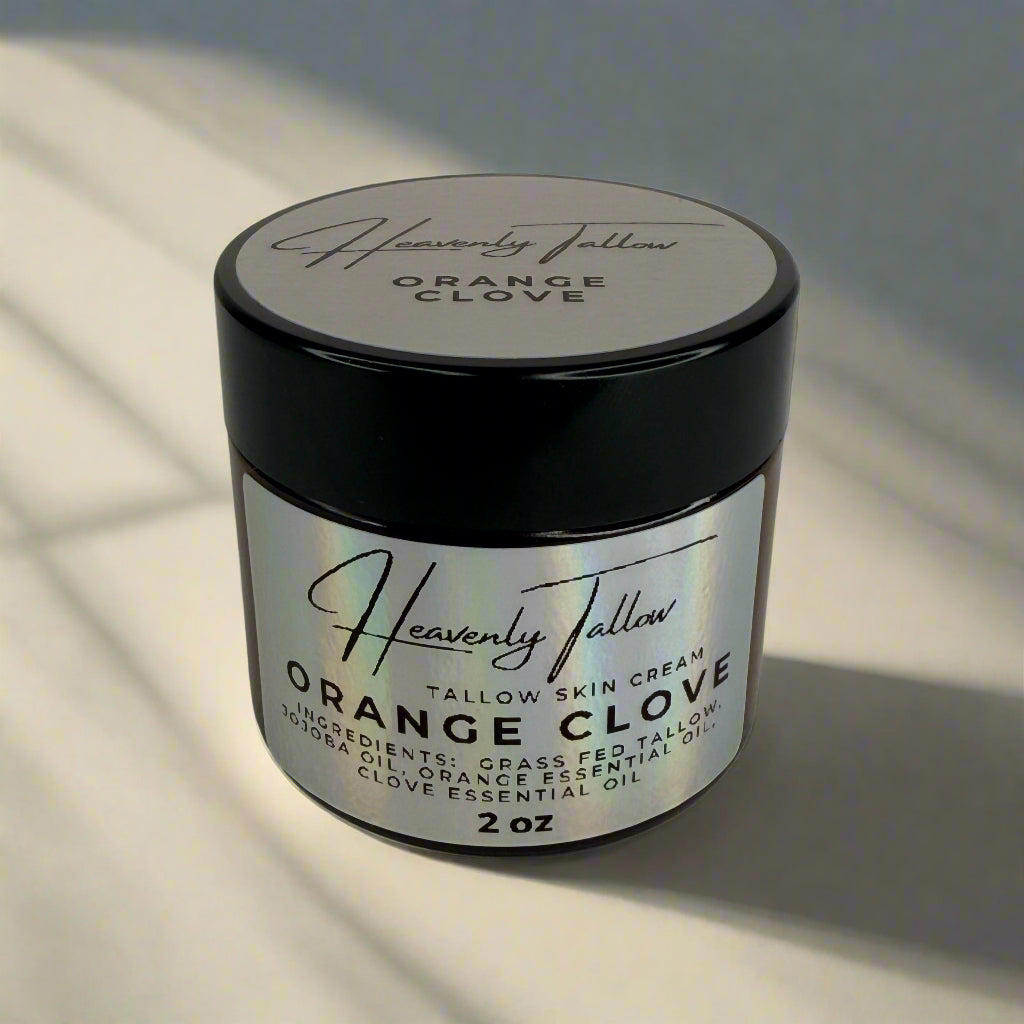 Orange Clove Whipped Tallow Face & Body Cream