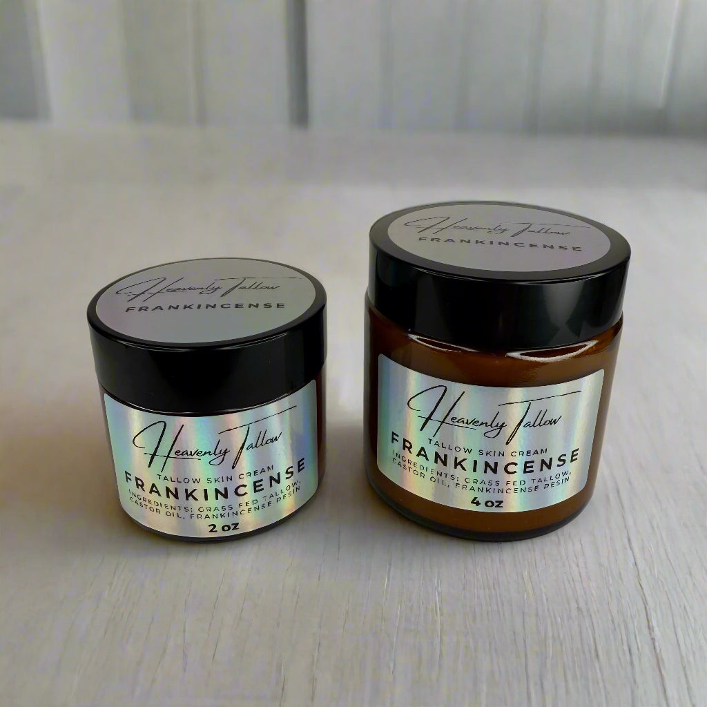 Frankincense Infused Whipped Tallow Face & Body Cream