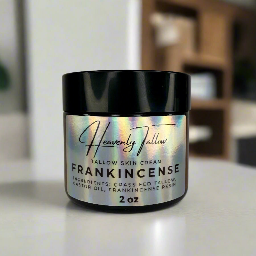 Frankincense Infused Whipped Tallow Face & Body Cream