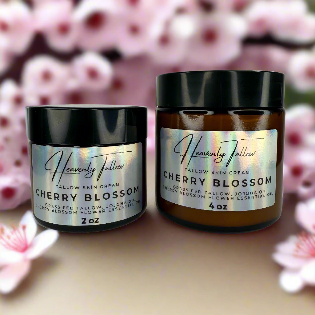 Cherry Blossom Whipped Tallow Face & Body Cream