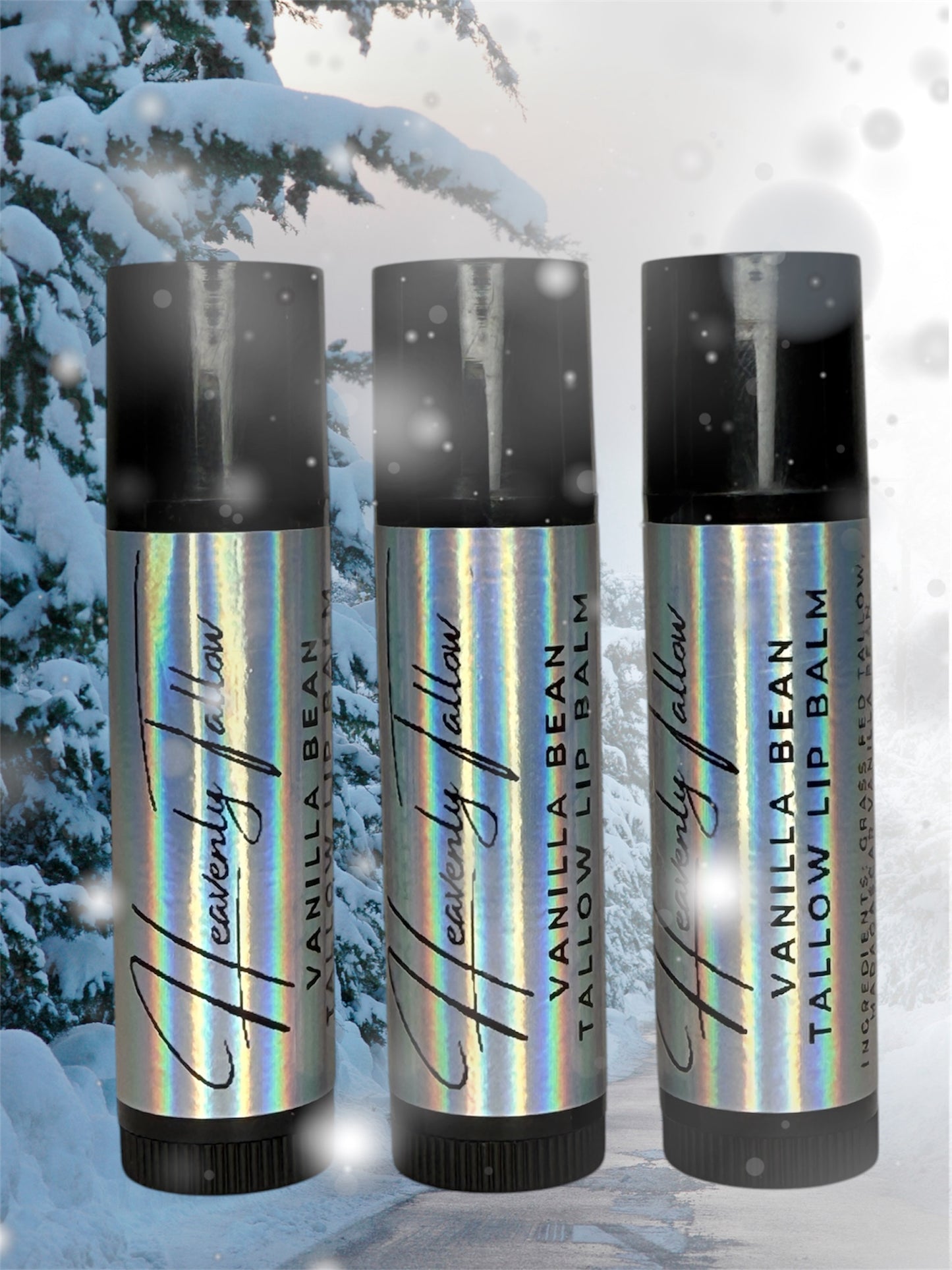 Vanilla Bean Infused Tallow Lip Balm