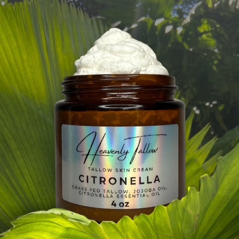 Citronella Whipped Tallow Bug Away Body Cream