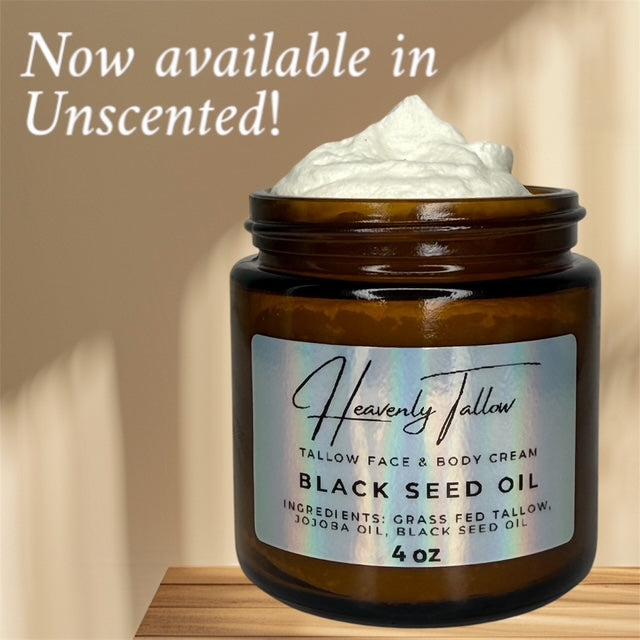 Black Seed Oil Whipped Tallow Face & Body Cream