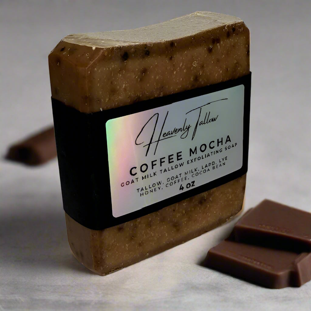 Coffee Mocha Goat Milk Tallow Soap