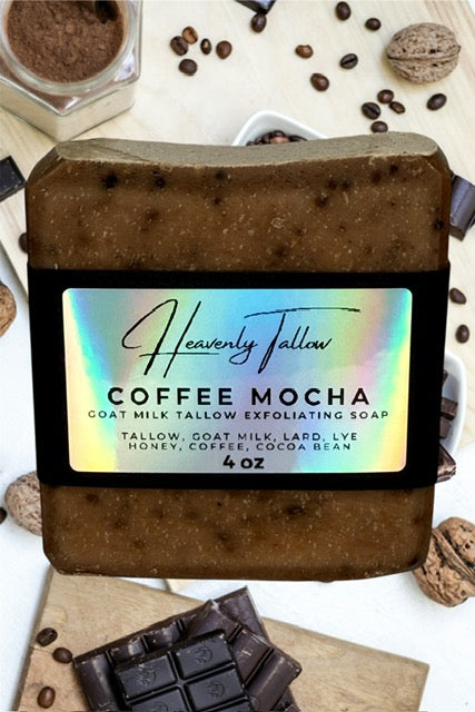 Coffee Mocha Goat Milk Tallow Soap