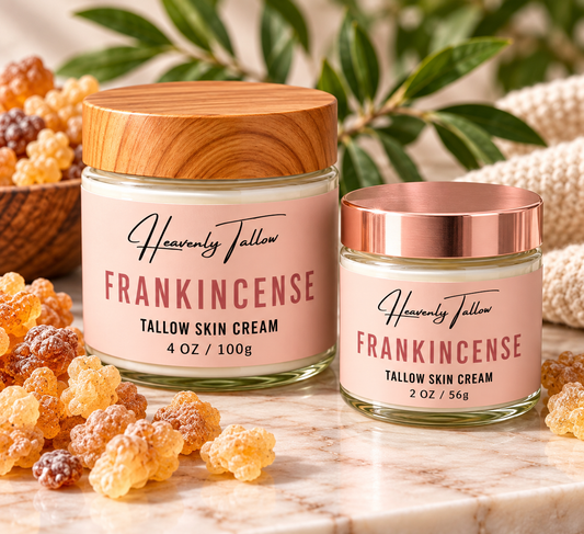 Frankincense Infused Whipped Tallow Face & Body Cream