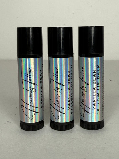 Vanilla Bean Infused Tallow Lip Balm