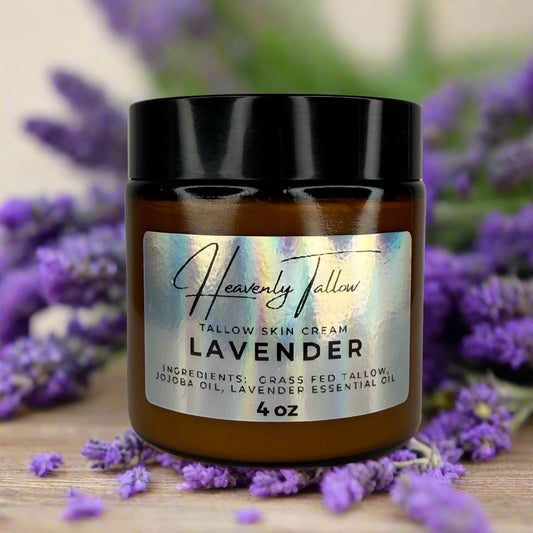 Lavender Whipped Tallow Face & Body Cream