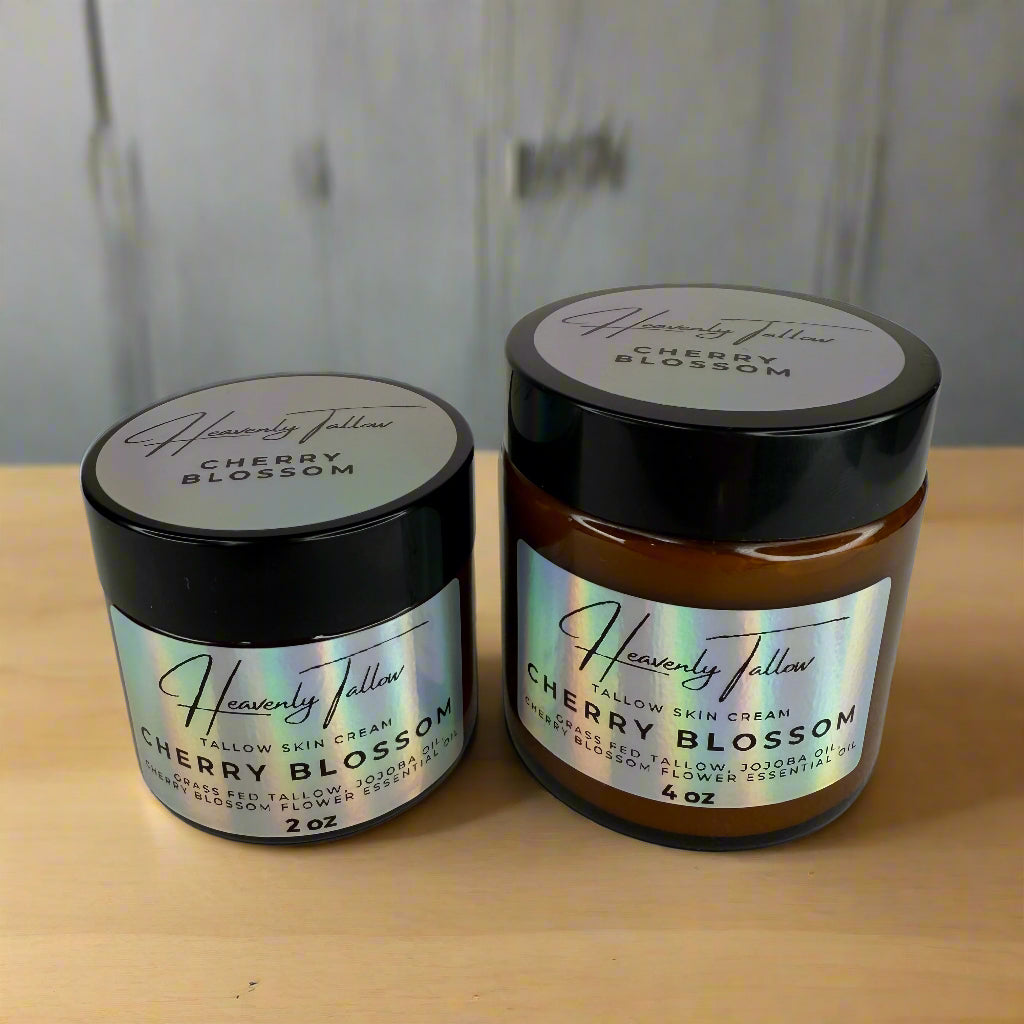 Cherry Blossom Whipped Tallow Face & Body Cream