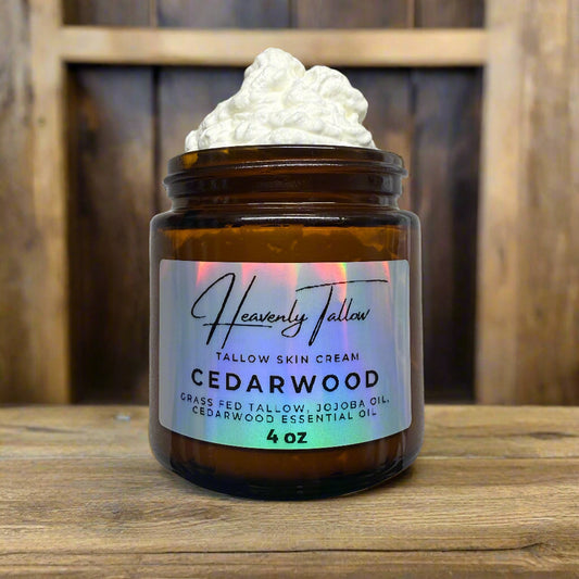 Cedarwood Whipped Tallow Face & Body Cream