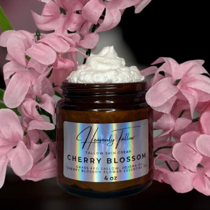 Cherry Blossom Whipped Tallow Face & Body Cream