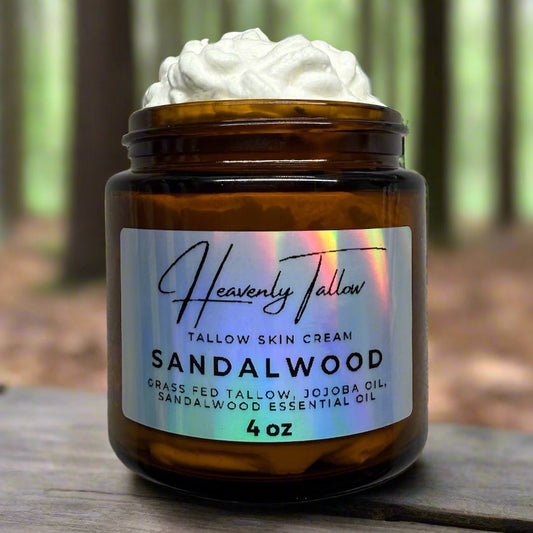 Sandalwood Whipped Tallow Face & Body Cream