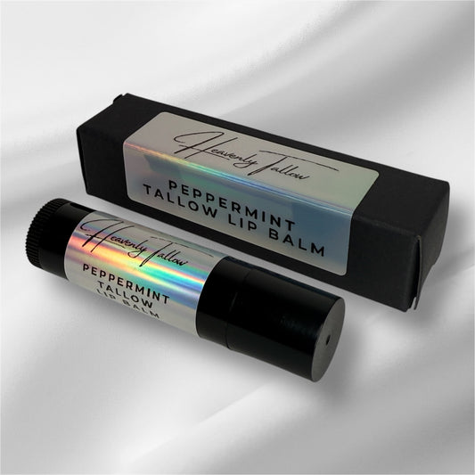 Peppermint Tallow Lip Balm