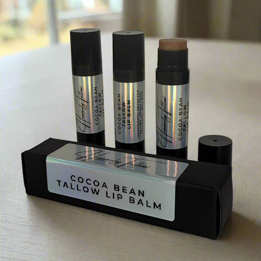Cocoa Bean Infused Tallow Lip Balm