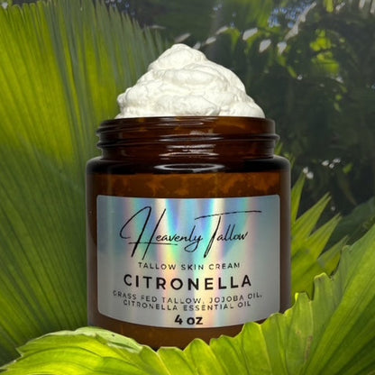 Citronella Whipped Tallow Bug Away Body Cream