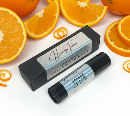 Orange Tallow Lip Balm